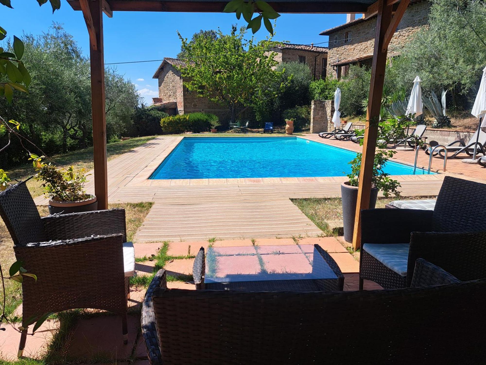 Agriturismo Poggio All'Olmo Villa Greve in Chianti Bagian luar foto