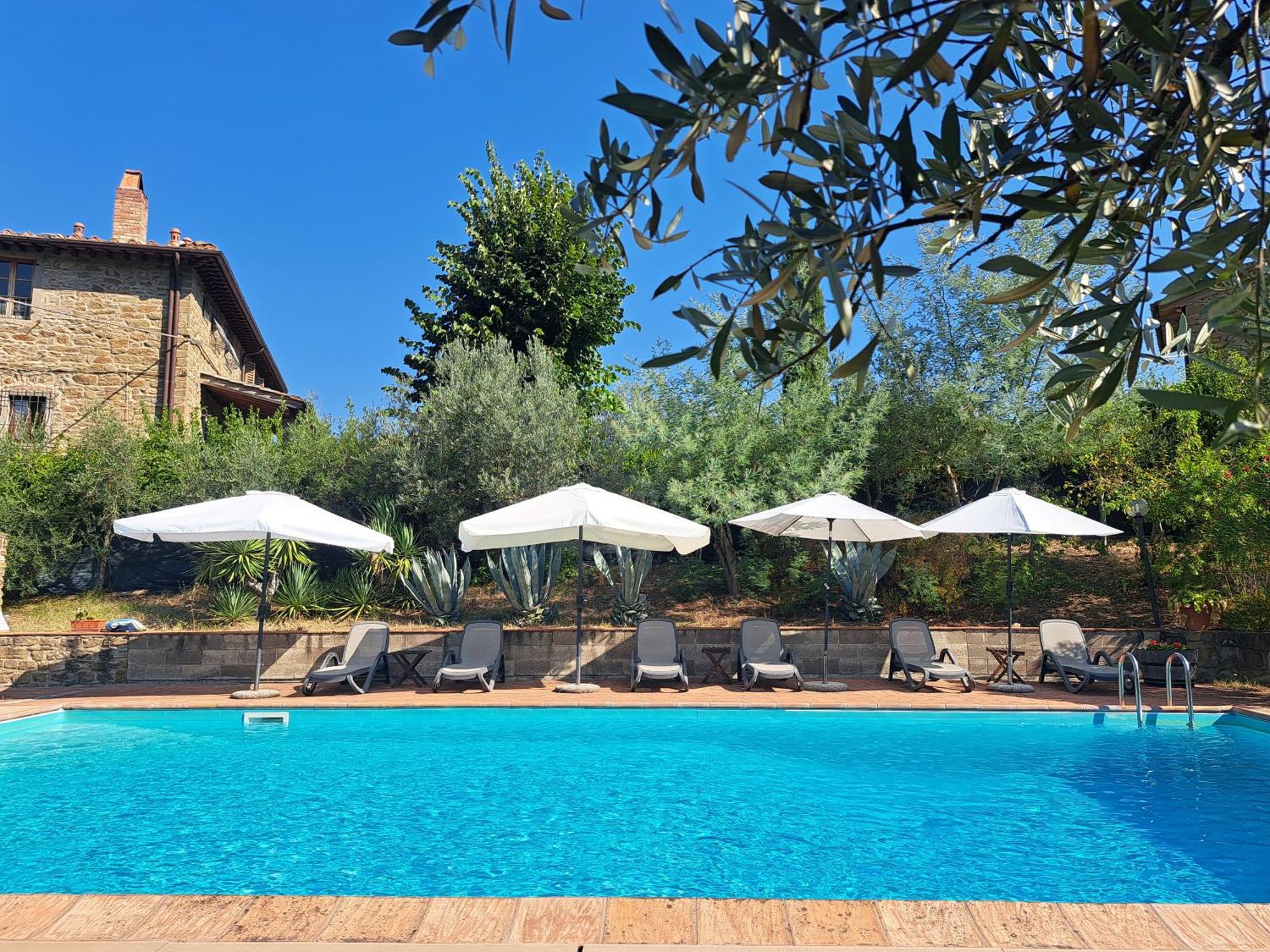 Agriturismo Poggio All'Olmo Villa Greve in Chianti Bagian luar foto